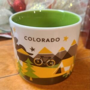 STARBUCKS Coffee Mug Colorado You Are Here Collection